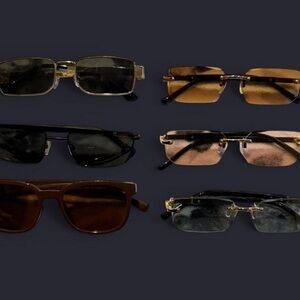 (SOLD) Armani Exchange Men's Glasses - Black, Brown, Gold